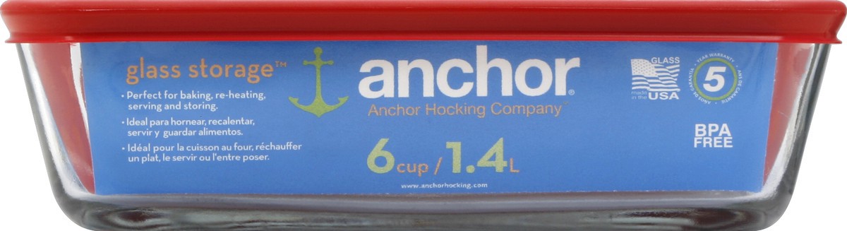 slide 1 of 5, Anchor Glass Storage - 1 ea, 1 ct