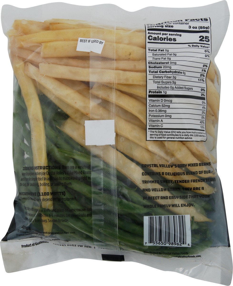 slide 7 of 9, Crystal Valley Green & Yellow French Beans, 12 oz