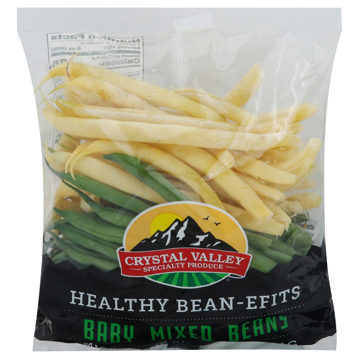 slide 1 of 9, Crystal Valley Green & Yellow French Beans, 12 oz