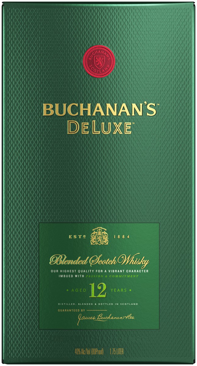 slide 1 of 5, Buchanan's Blended Scotch Whisky, 1.75 liter