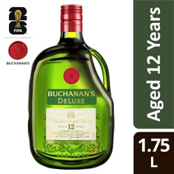 Buchanan's Deluxe Aged 12 Years Blended Scotch Whisky, 1.75 L