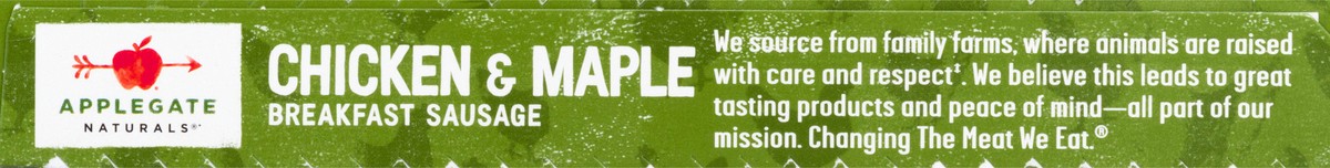 slide 7 of 11, Applegate Naturals Chicken & Maple Breakfast Sausage, 7 oz