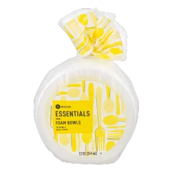 Essentials Foam Bowls