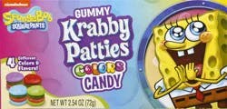 Frankford Candy Gummy Krabby Patties Colors Candy 2.54 oz