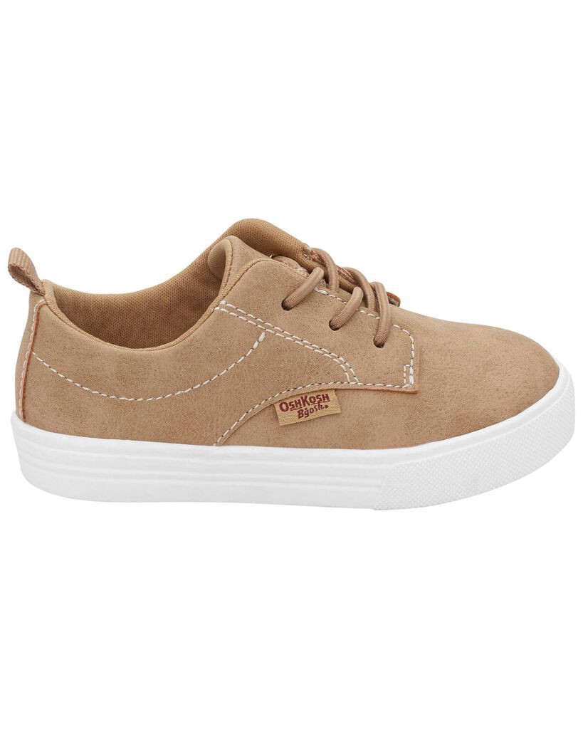 slide 4 of 6, Oshkosh Toddler Casual Canvas Shoes Tan 6, 1 ct