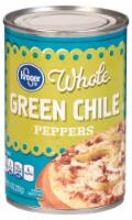 slide 1 of 1, Kroger Whole Green Chile Peppers, 10 oz