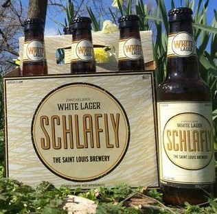 slide 1 of 1, Schlafly White Lager, 6 ct; 12 fl oz