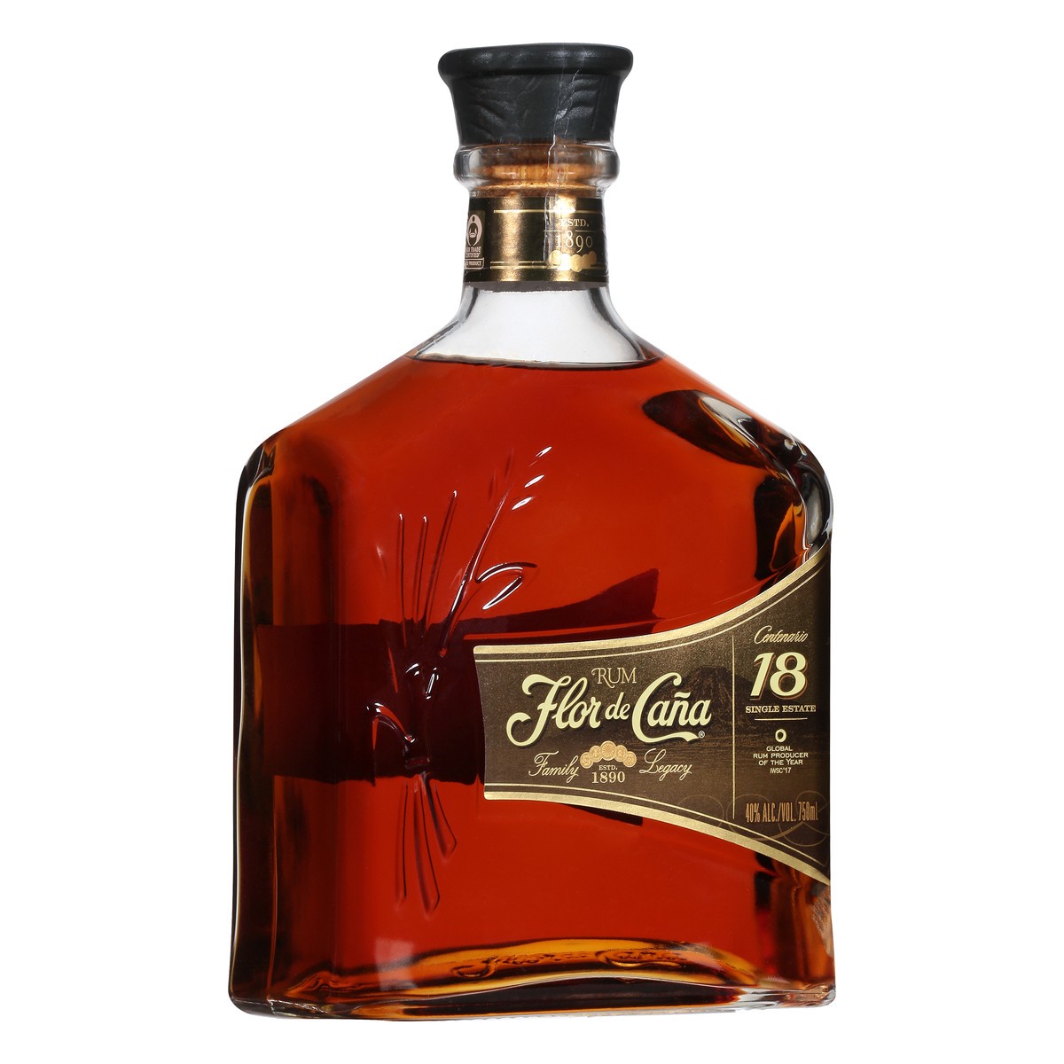 slide 11 of 11, Flor de Caña Rum, 750 ml