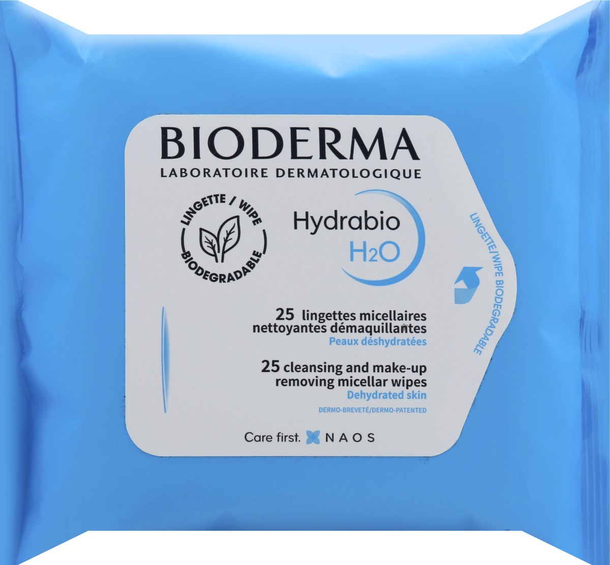 slide 5 of 11, Bioderma Hydrabio H2O Biodegradable Wipe 25 ea, 25 ct