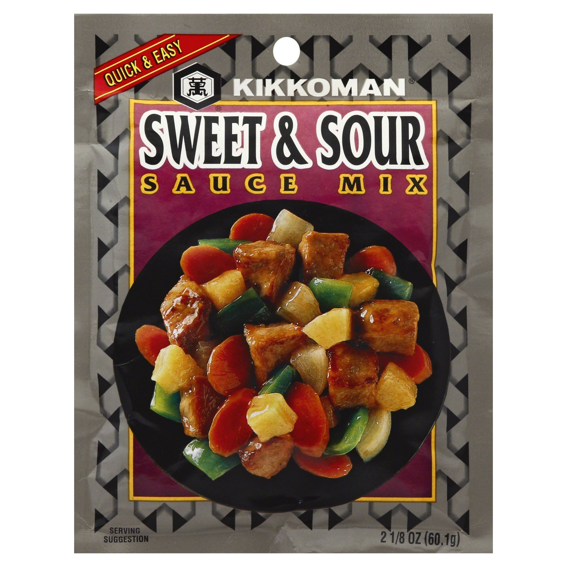 slide 1 of 7, Kikkoman Sweet & Sour Sauce Mix, 2.12 oz