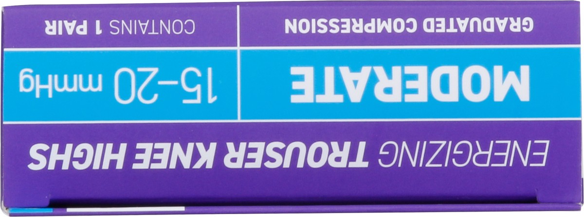 slide 7 of 9, Neo G Size L Black Energizing Moderate Active Socks L 1 ea, 1 ct