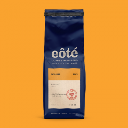 slide 1 of 1, Et Eote Whole Bean Coffee Overlander - 12 oz, 12 oz