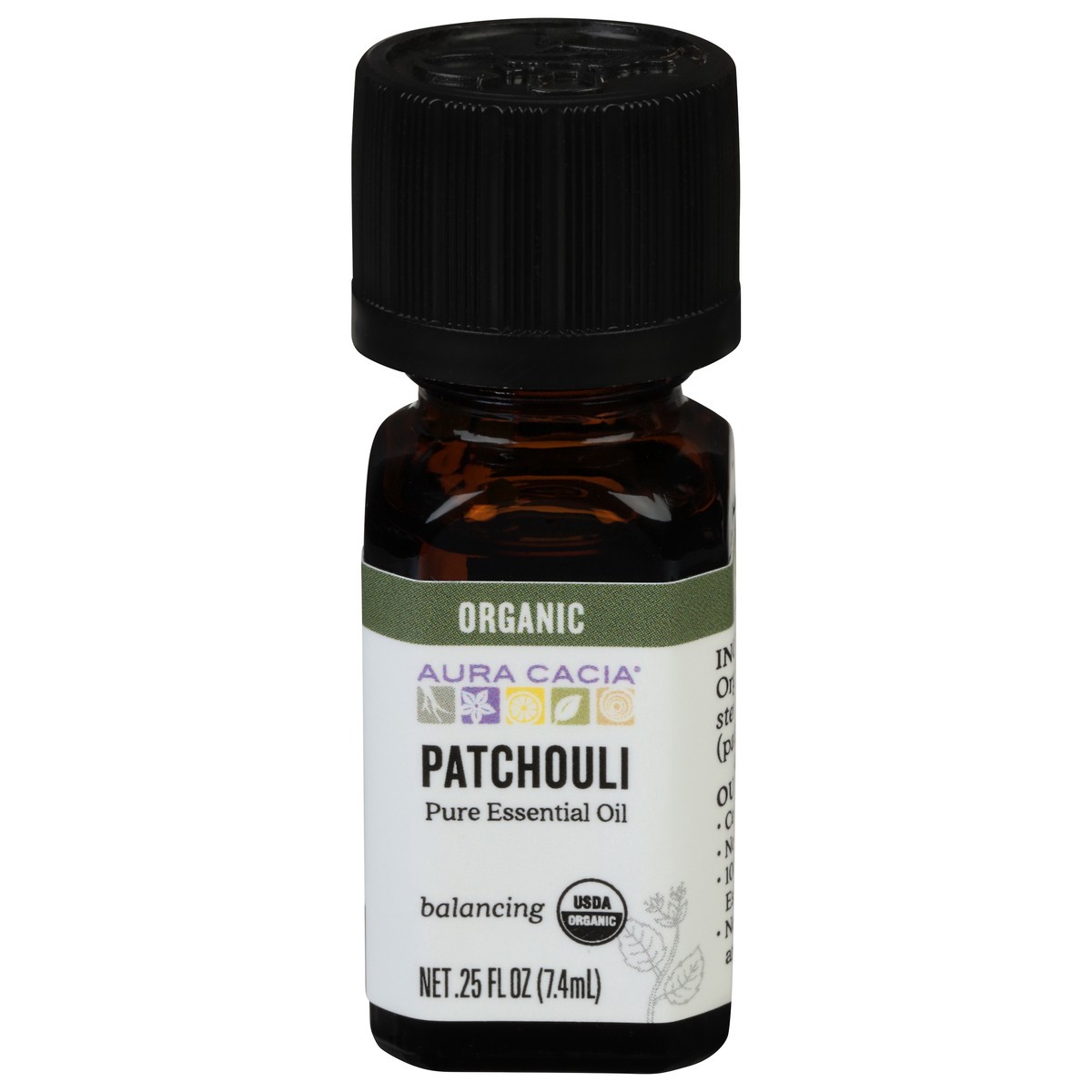 slide 1 of 9, Aura Cacia Ess Oil Patchouli, 0.25 fl oz