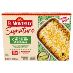 El Monterey Signature Chicken Enchiladas Family Size 30 oz