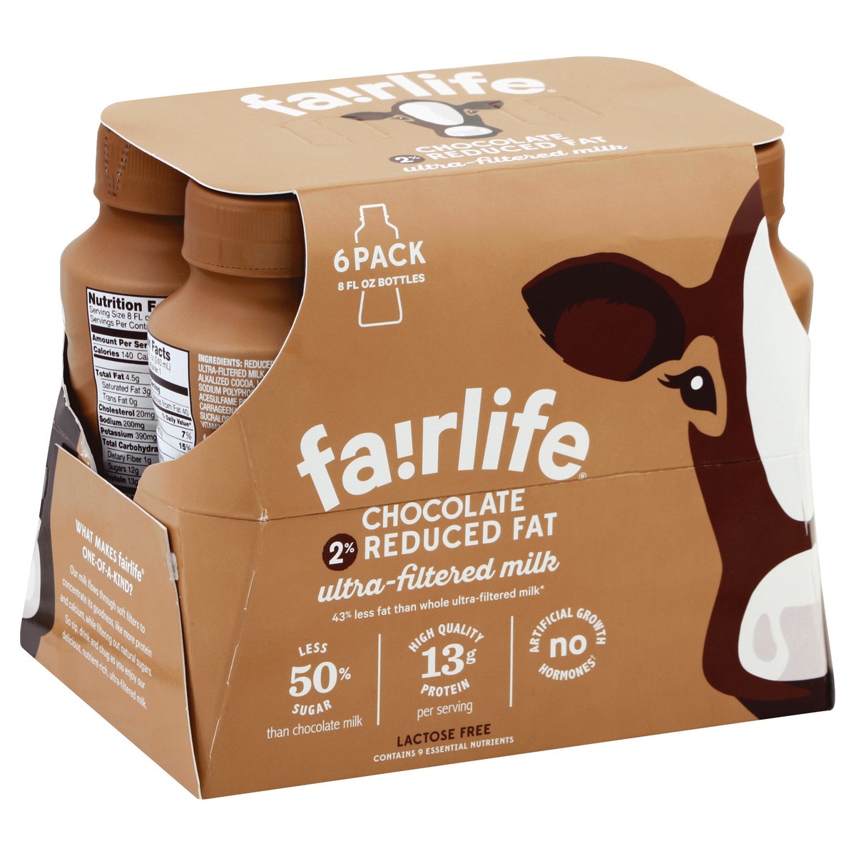 slide 8 of 8, fairlife Milk 6 ea, 6 ct; 8 fl oz