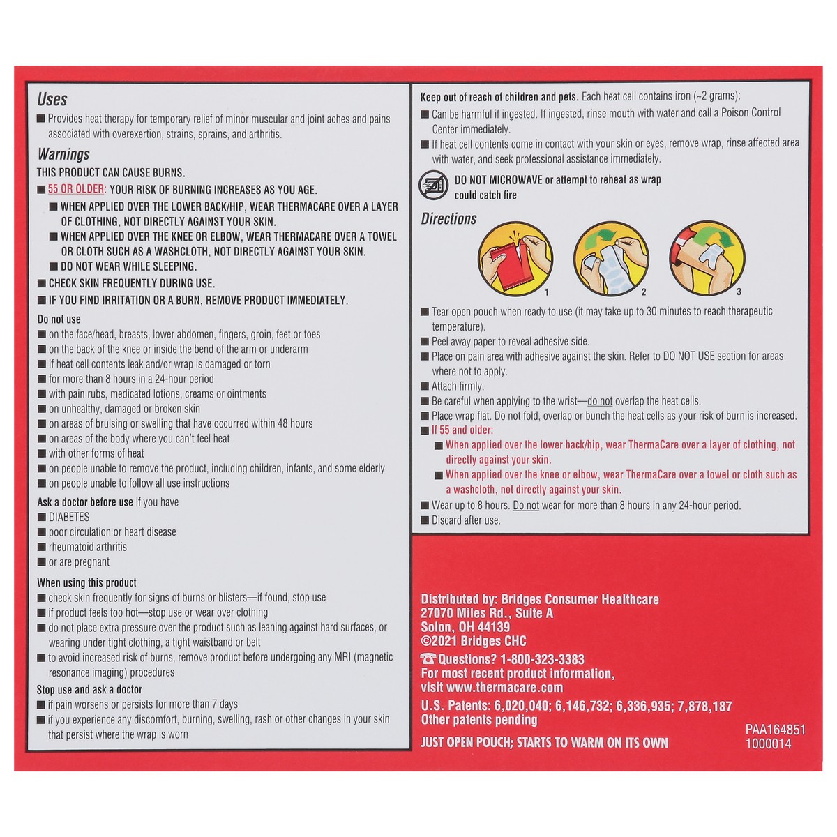 slide 12 of 12, ThermaCare Joint Pain Therapy Heatwraps 4 ea, 4 ct