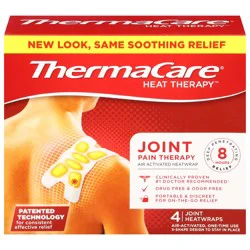 ThermaCare Joint Pain Therapy Heatwraps 4 ea