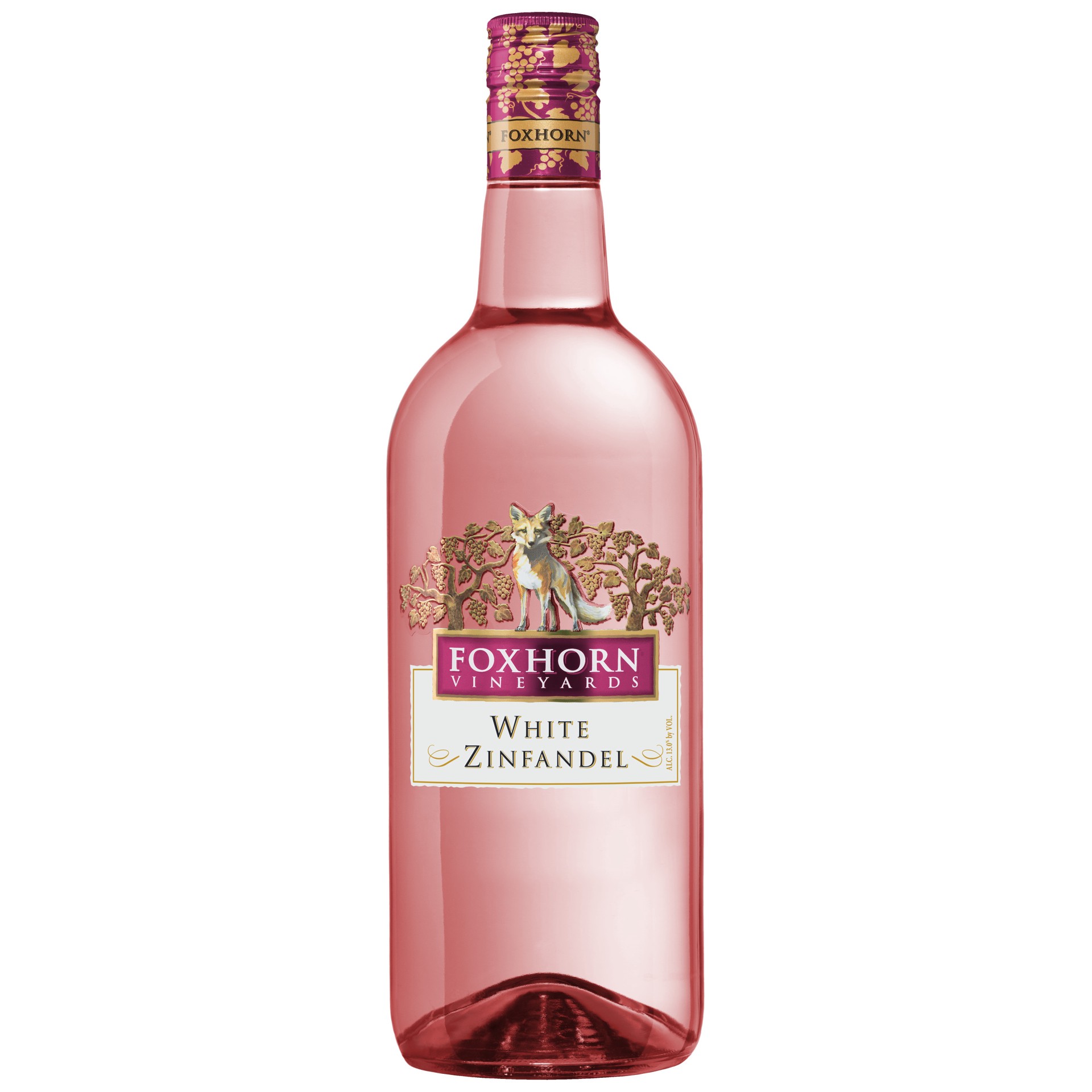 slide 1 of 3, Foxhorn White Zinfandel, Pink Wine, American, 1 ct, 1.5L Bottle, 1.50 liter