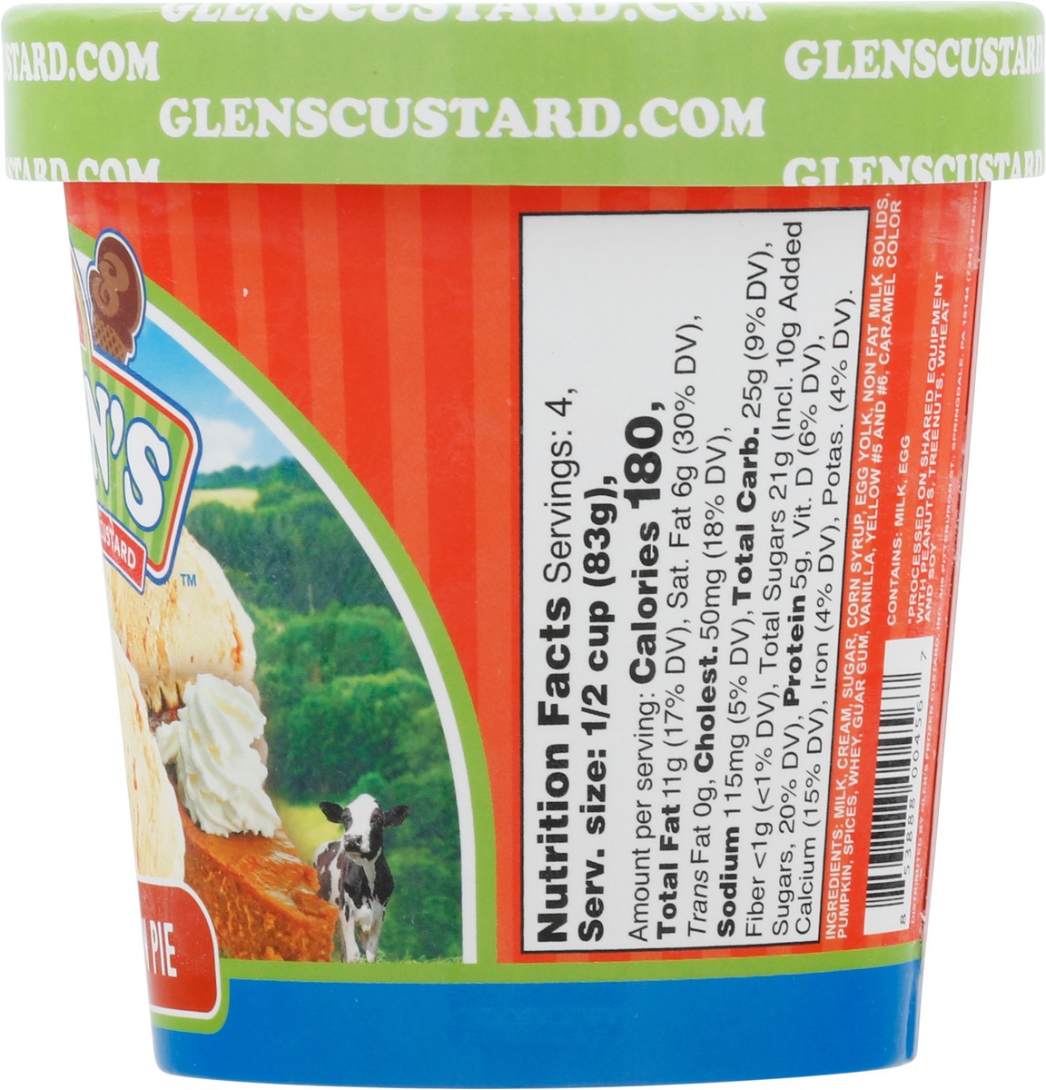 slide 2 of 13, Glen's Homemade Pumpkin Pie Custard 1 ea, 16 oz
