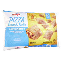 slide 3 of 21, Meijer Combination Pizza Snack Rolls, 50 ct