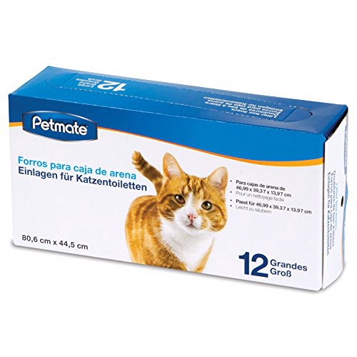 slide 6 of 7, Petmate Litter Box Liners, 12 ct; LG