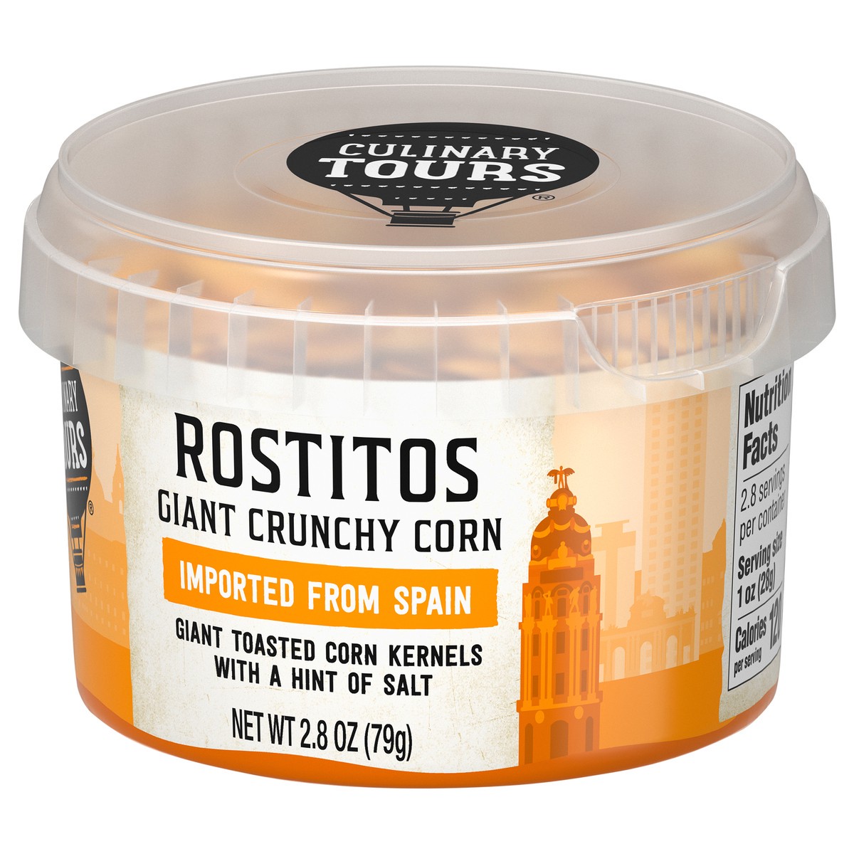 slide 2 of 4, Culinary Tours Giant Crunchy Rostitos Corn 2.8 oz, 2.8 oz