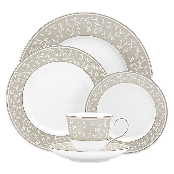 slide 1 of 1, Lenox Opal Innocence Place Setting - Dune, 5 ct