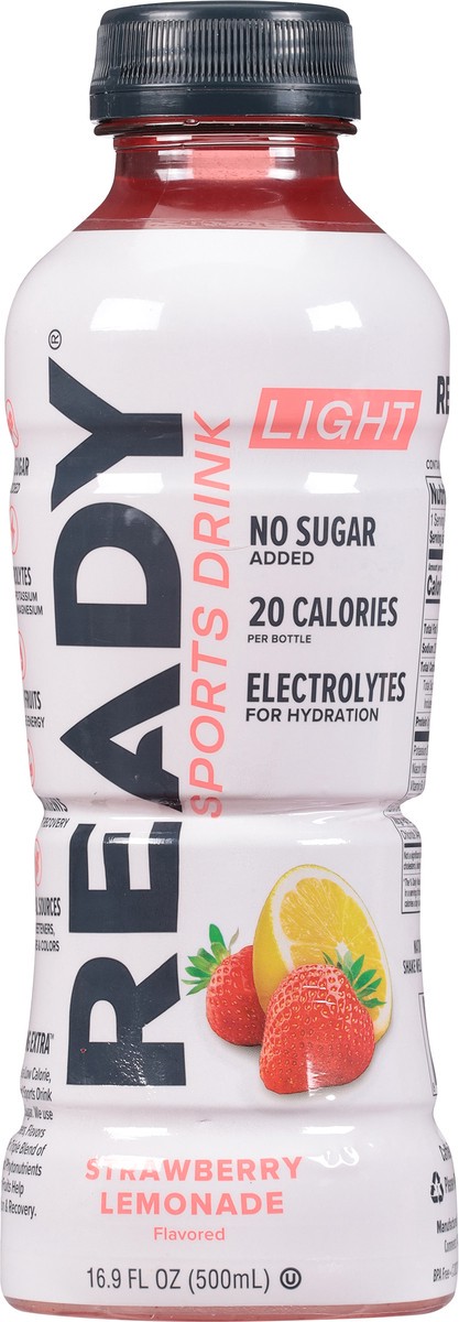 slide 7 of 9, Ready Nutrition Ready Light Strwbry Lmnade - 16.9 oz, 16.9 oz