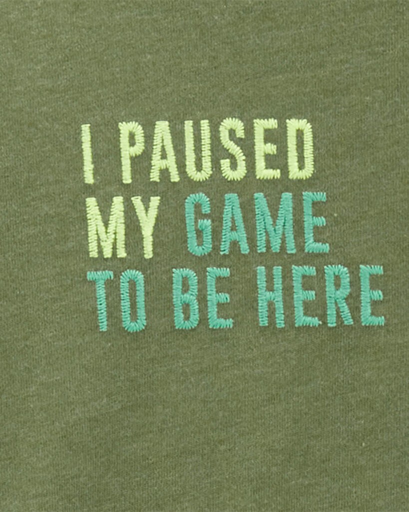 slide 2 of 3, Carter's Kid Next Level Gamer Graphic Tee Green 5, 1 ct
