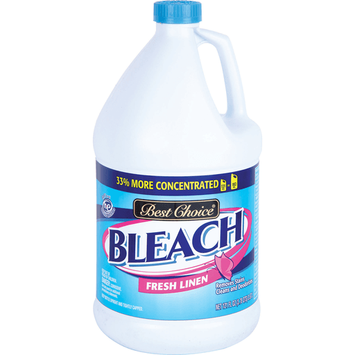 slide 1 of 1, Best Choice Concentrated Bleach Fresh Linen, 121 fl oz