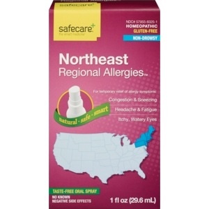 slide 1 of 1, Safecare Northeast Regional Midwest Allergy Remedy, 1 Oz, 1 oz