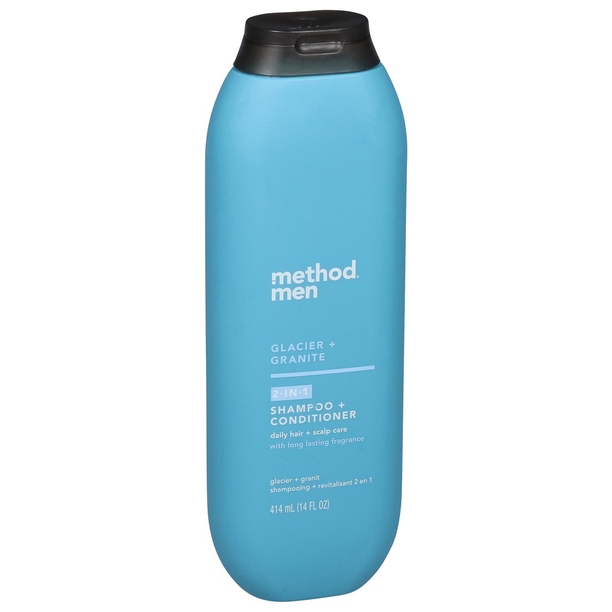 slide 5 of 12, method Men 2-in-1 Glacier + Granite Shampoo + Conditioner 14 fl oz, 14 fl oz