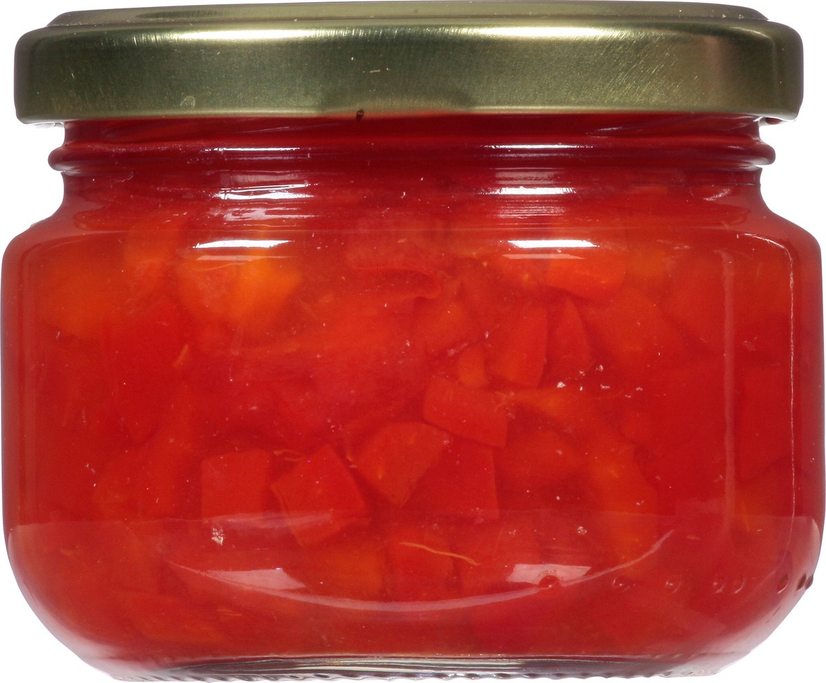 slide 7 of 12, DeLallo Dice Pimentos 4 fl oz, 4 fl oz