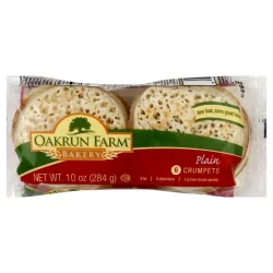Oakrun Farm Bakery Plain Crumpets