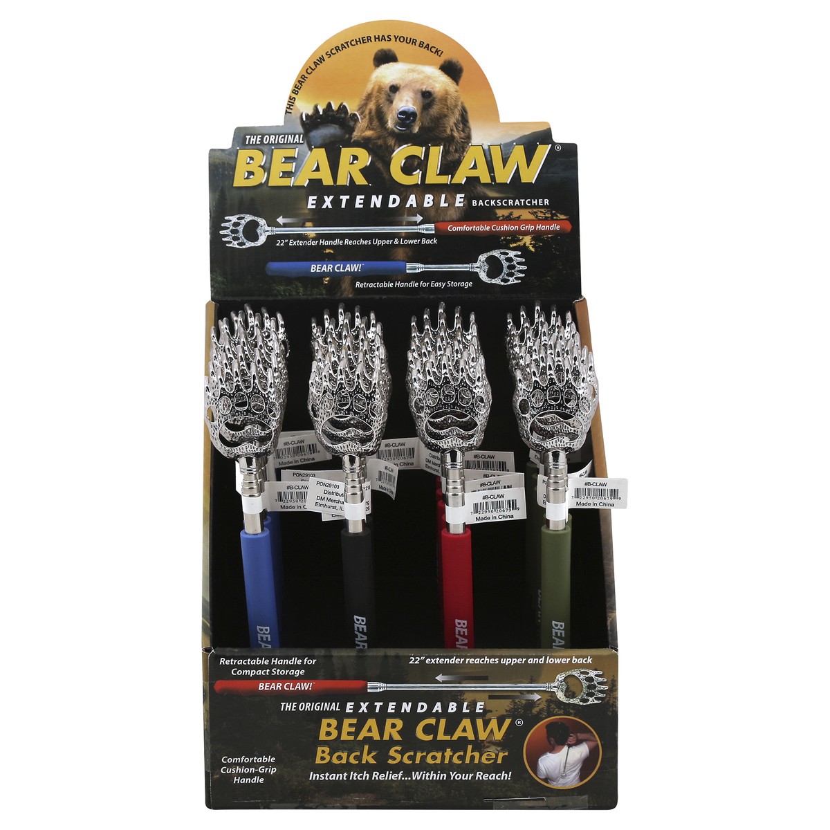 slide 1 of 10, Bear Claw Back Scratcher 1 ea, 1 ea