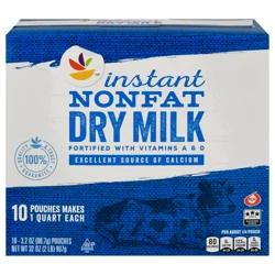 Giant Instant Dry Milk Non-Fat - 10 ct