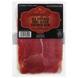 Goodnight Brothers Thin Sliced Uncured Ham 4 oz
