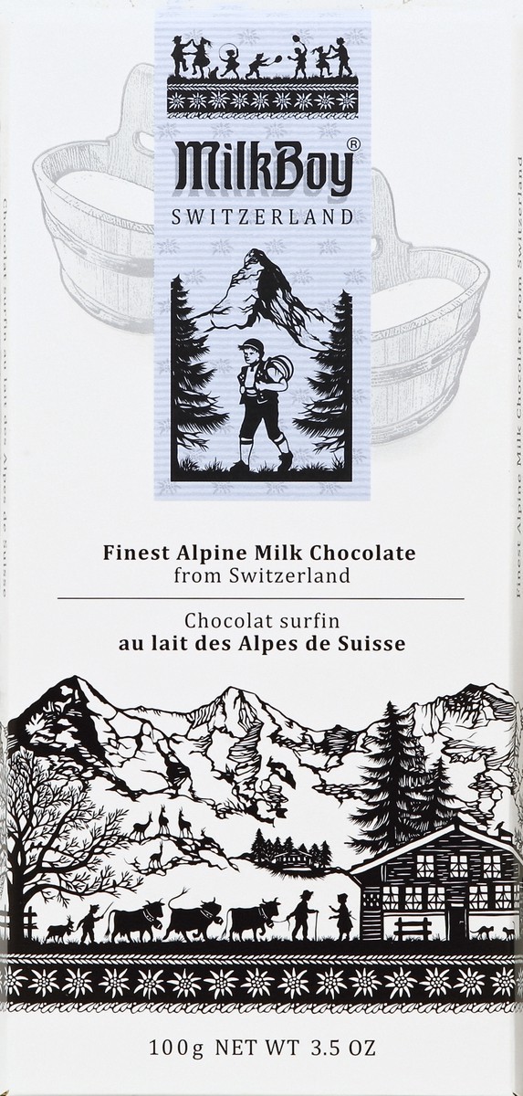 slide 2 of 5, MilkBoy Milk Chocolate, Finest Alpine, 3.5 oz