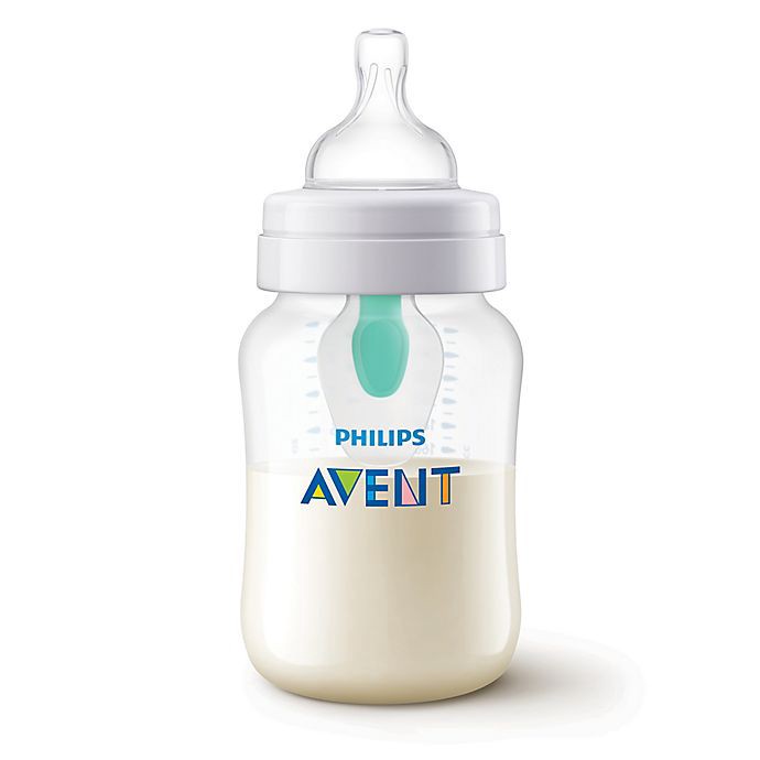 slide 2 of 4, Avent Anti-Colic Bottle With AirFree Vent, 9 oz