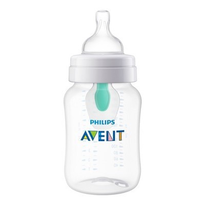 slide 1 of 4, Avent Anti-Colic Bottle With AirFree Vent, 9 oz