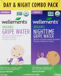 Wellements Organic Gripe Water Day and Night