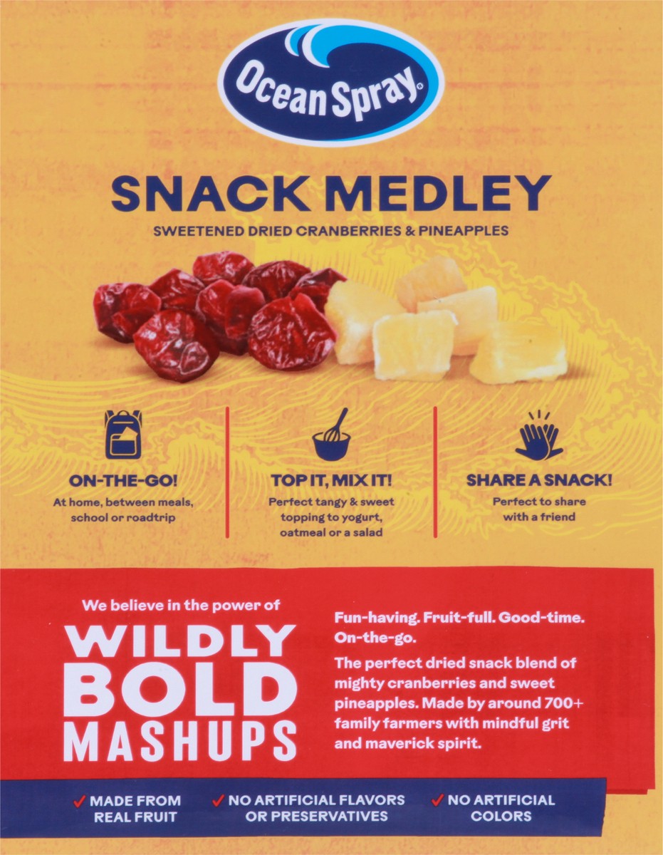 slide 3 of 9, Ocean Spray Snack Medley Pineapple Cran™ 1oz, 5 Count, 5 ct
