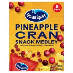 Ocean Spray Pineapple Cran Snack Medley - 5 ct