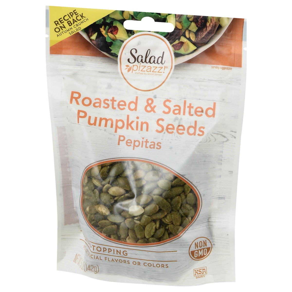 slide 3 of 4, Good Sense Rsted Salted Pepitas, 5 oz