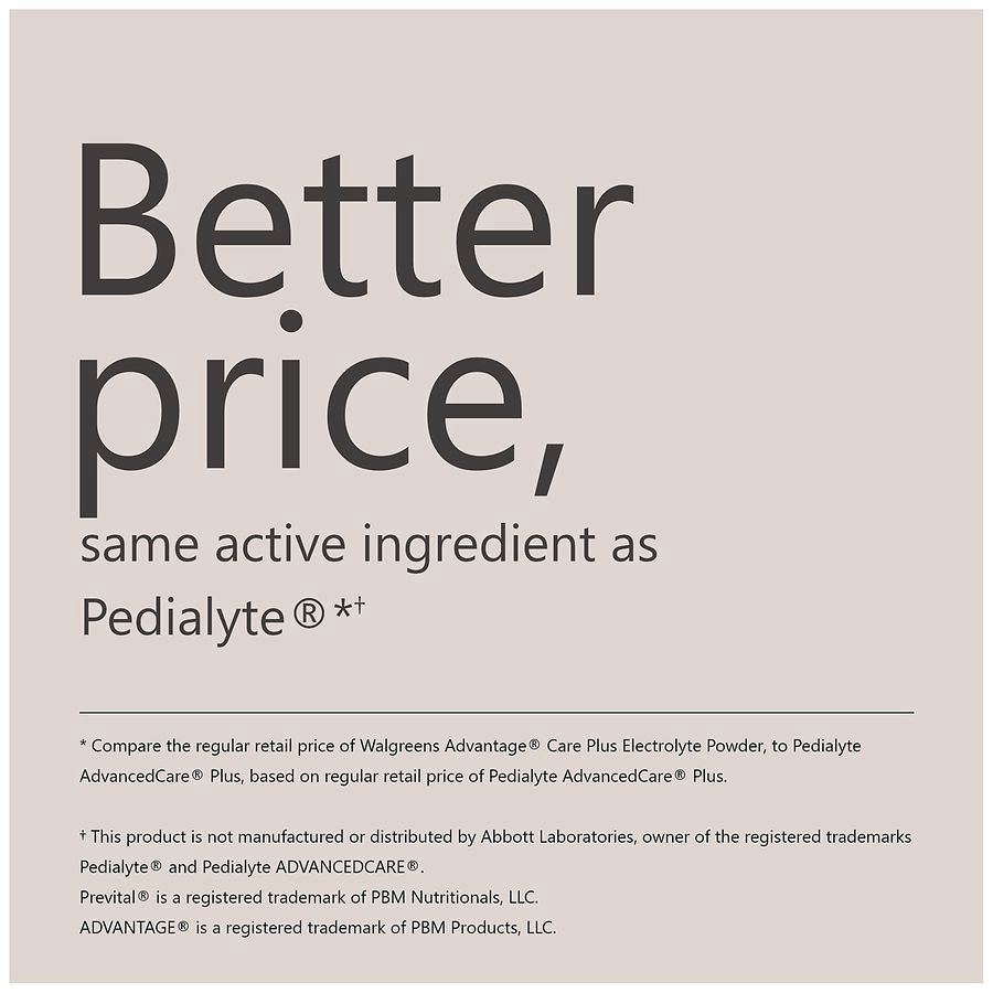 slide 4 of 5, Walgreens Advantage Care Plus Electrolyte Drink Powder Sticks, 6 ct
