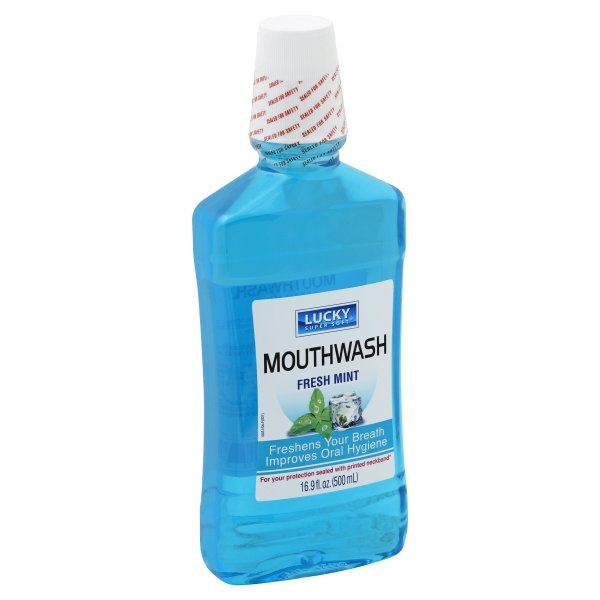 slide 1 of 1, Lucky Mouthwash 16.9 oz, 16.9 fl oz