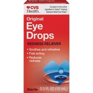 slide 1 of 1, CVS Health Redness Relief Eye Drops Original, 0.5 oz