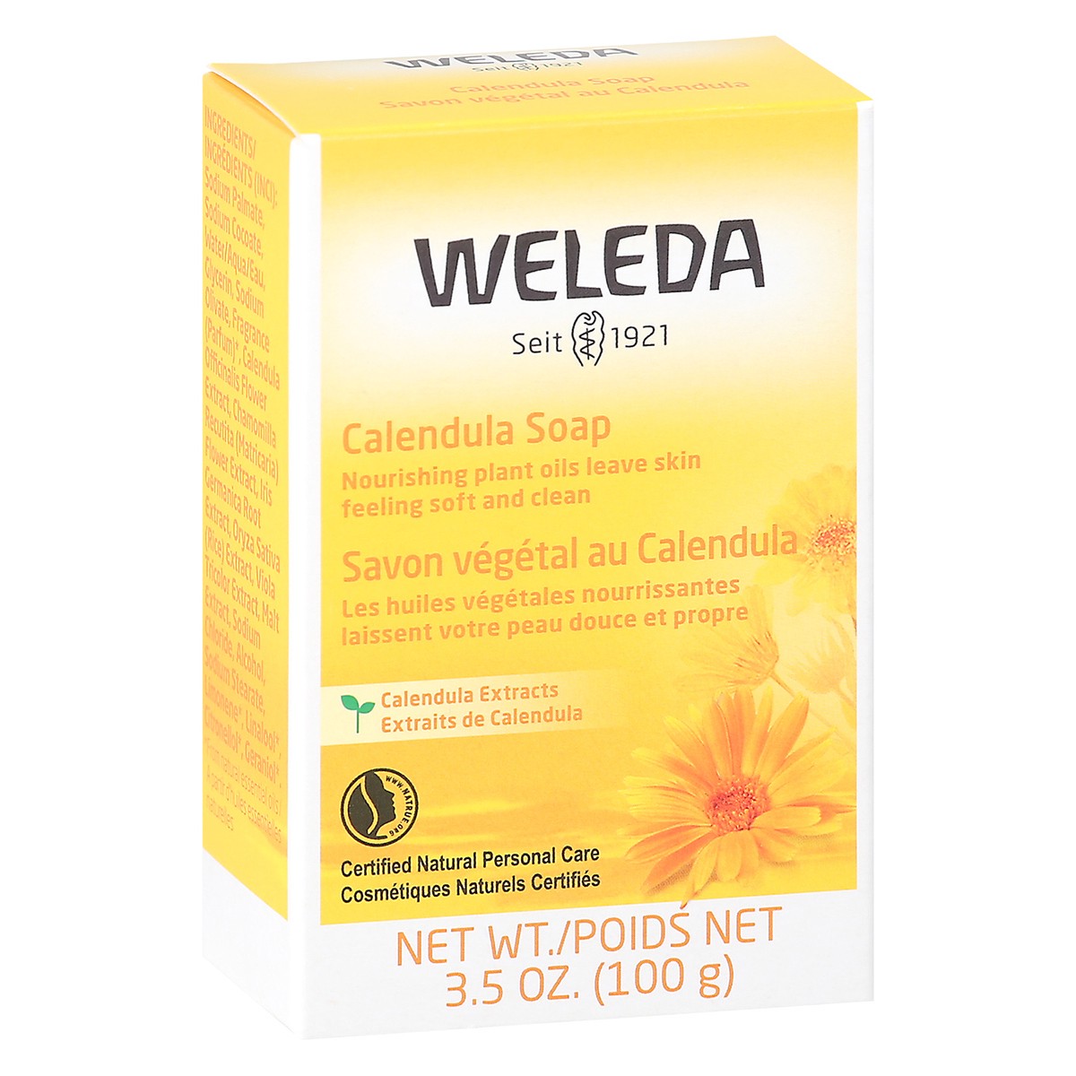 slide 12 of 12, Weleda Calendula Soap 3.5 oz, 3.5 oz