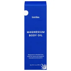 Latika Magnesium Body Oil 4 oz