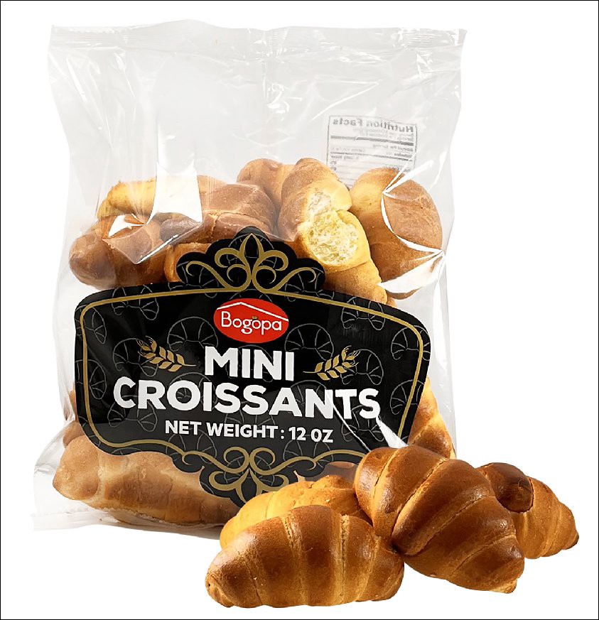 slide 1 of 1, Bogopa Mini Croissants, 12 oz